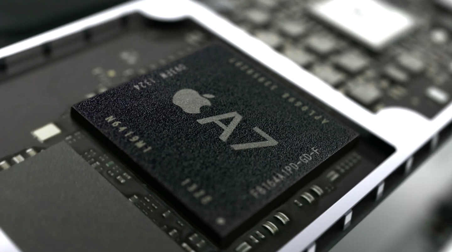 Chip de un dispositivo de Apple