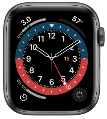 GMT Apple Watch esfera