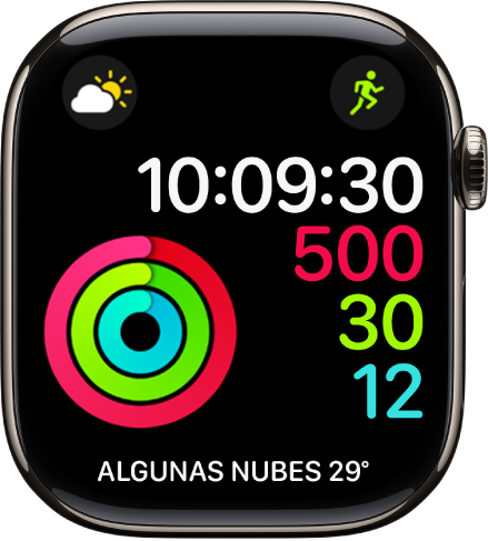 Esfera de Apple Watch Actividad - Digital