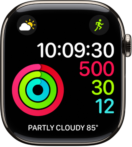 Activity Digital Apple Watch face