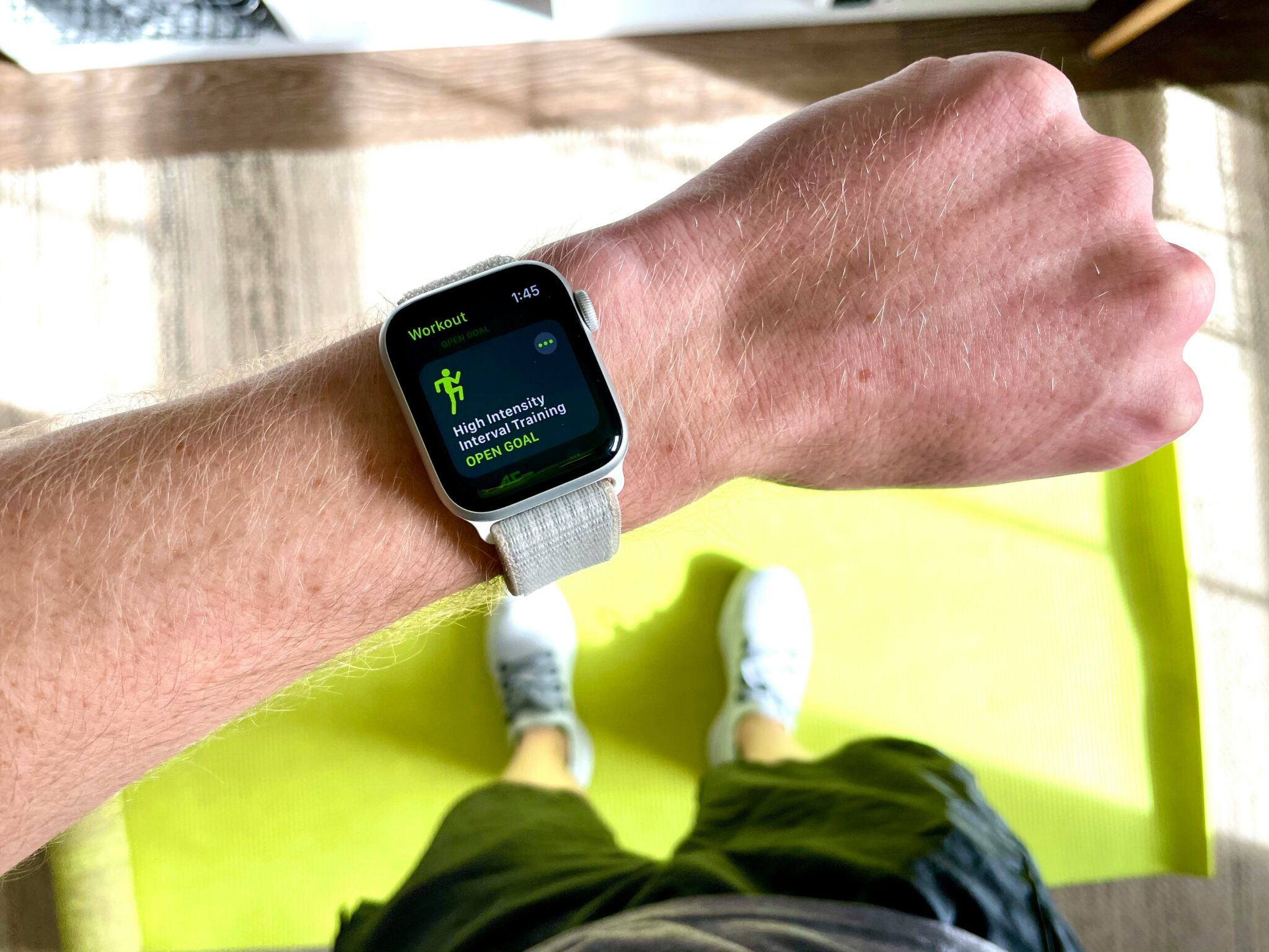 Apple Watch High Intensity training