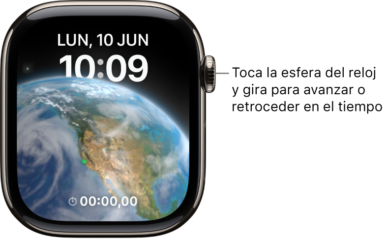 Esfera de Apple Watch Astronomía