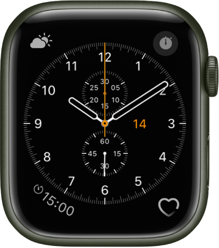 Chronograph Apple Watch face