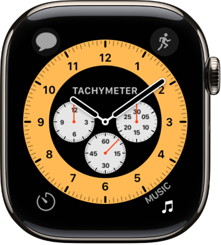 Chronograph Pro Apple Watch face