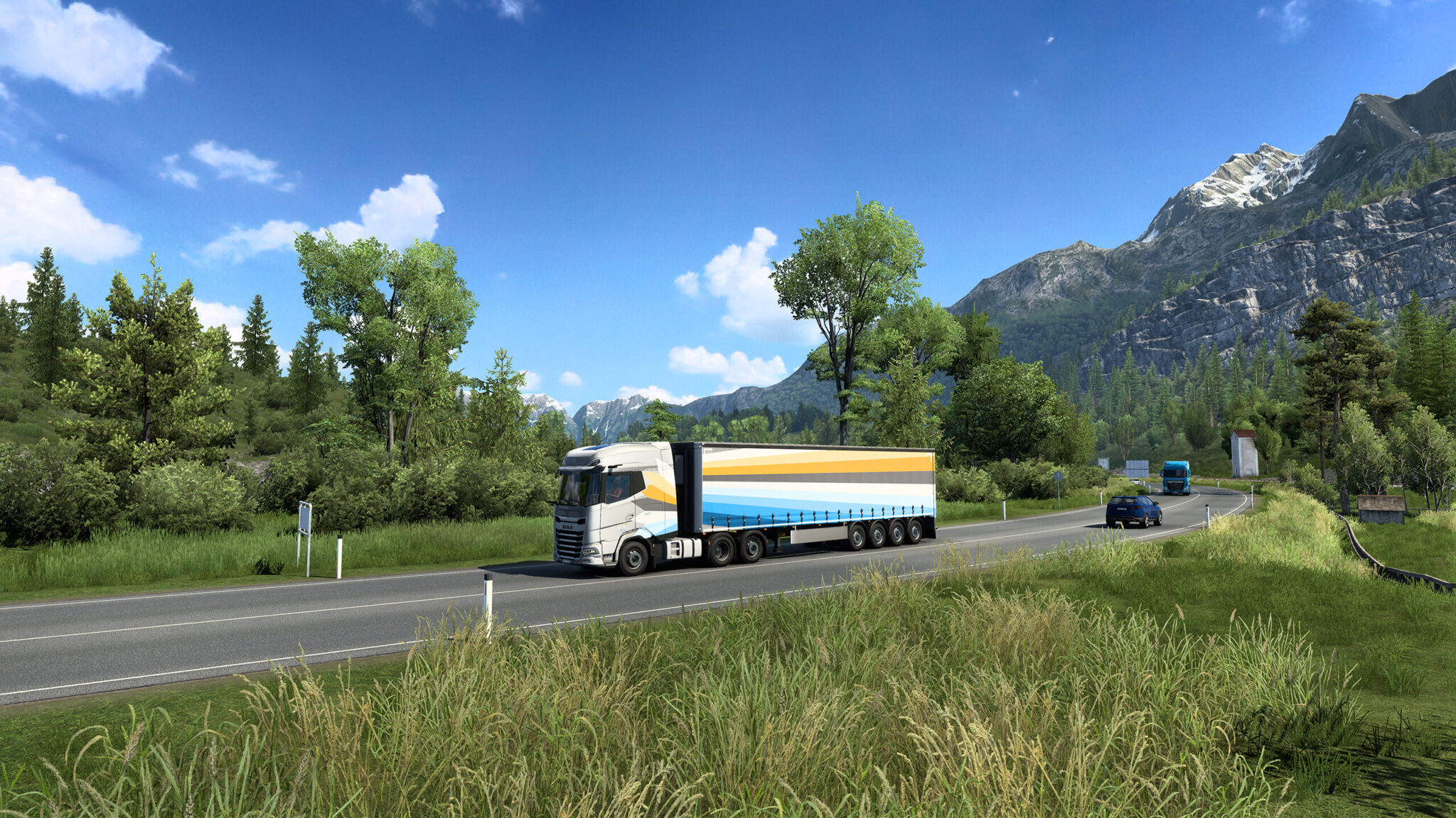 Captura de pantalla del juego Euro Truck Simulator 2 para Mac