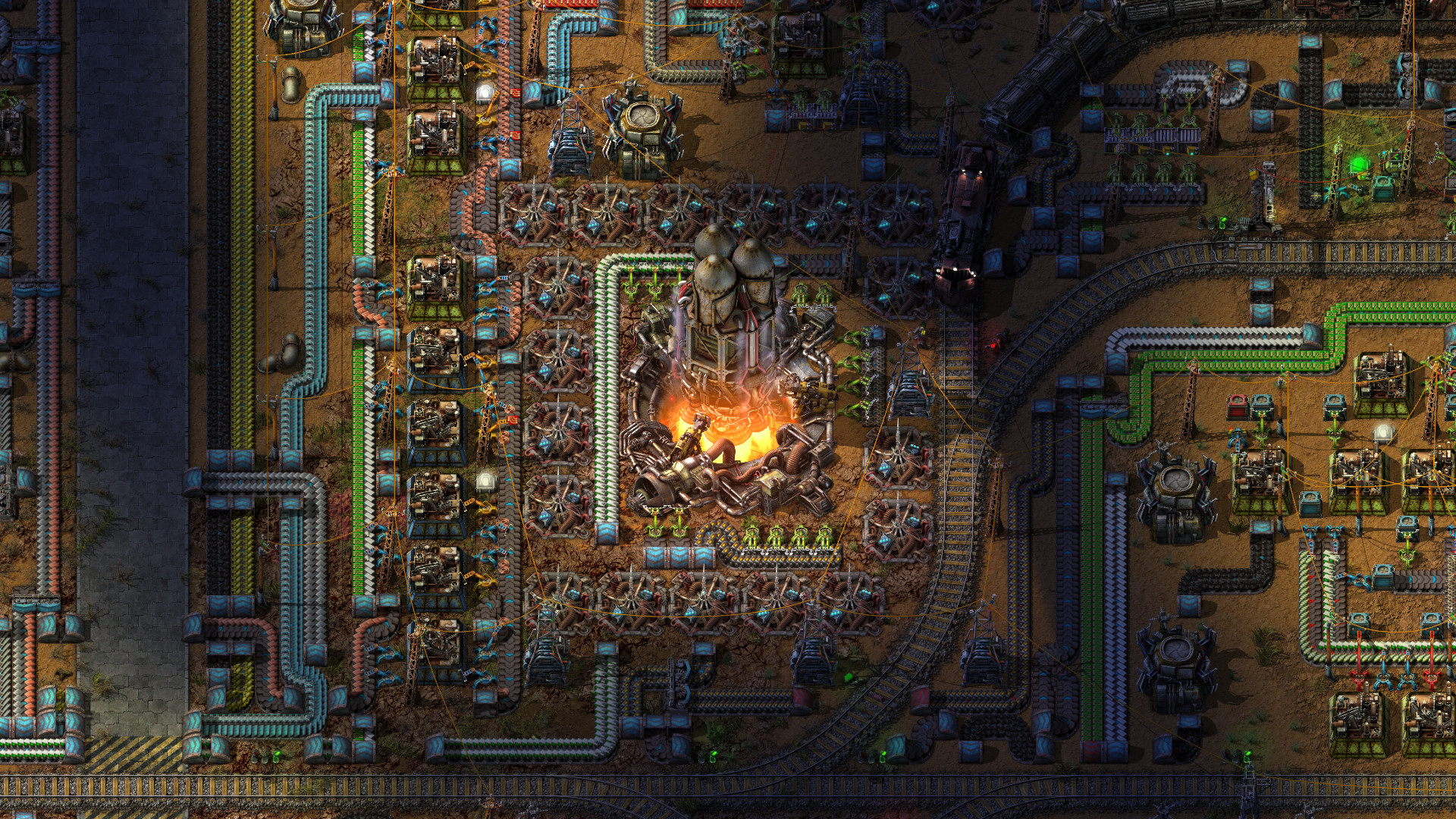 Captura de pantalla del juego Factorio para Mac