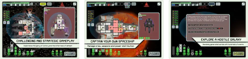 FTL: Faster Than Light iPad game screenshots