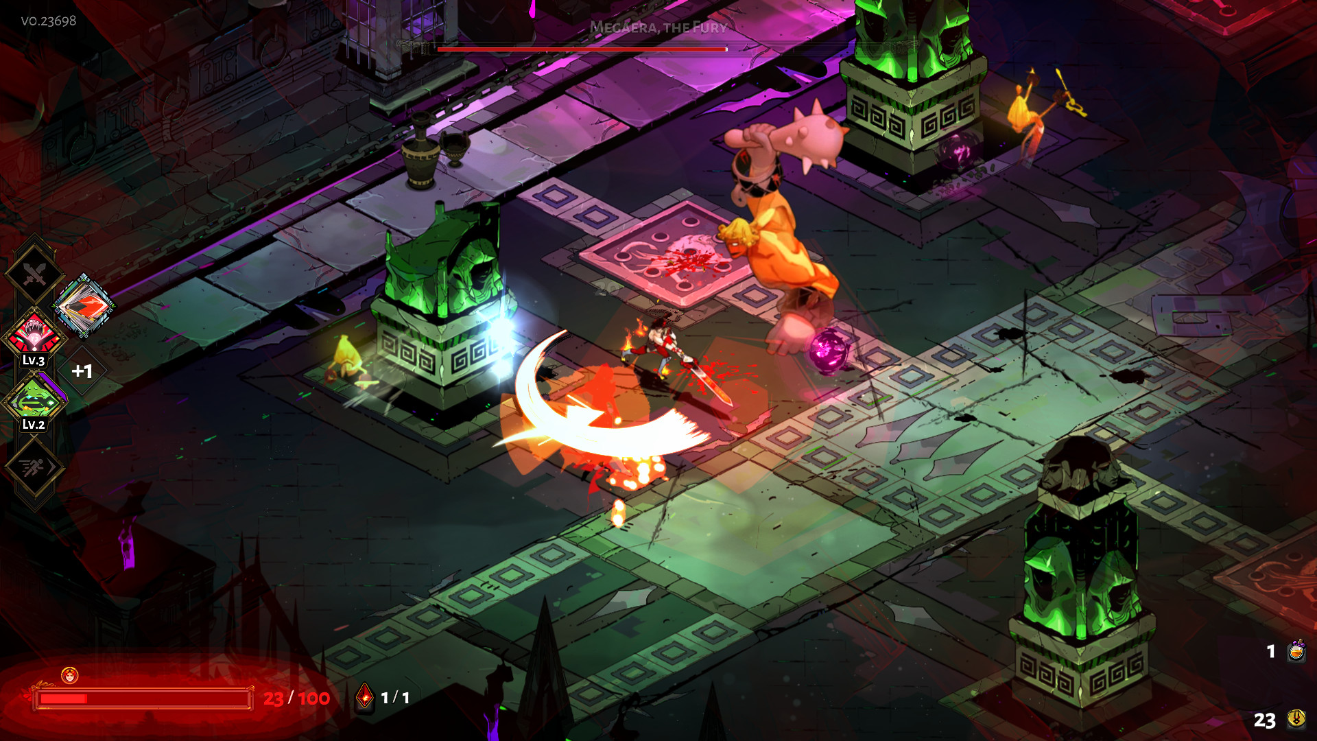 Hades Mac game screenshot