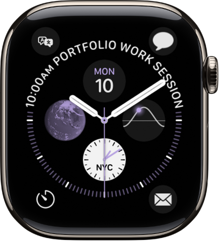 Infograph Apple Watch face