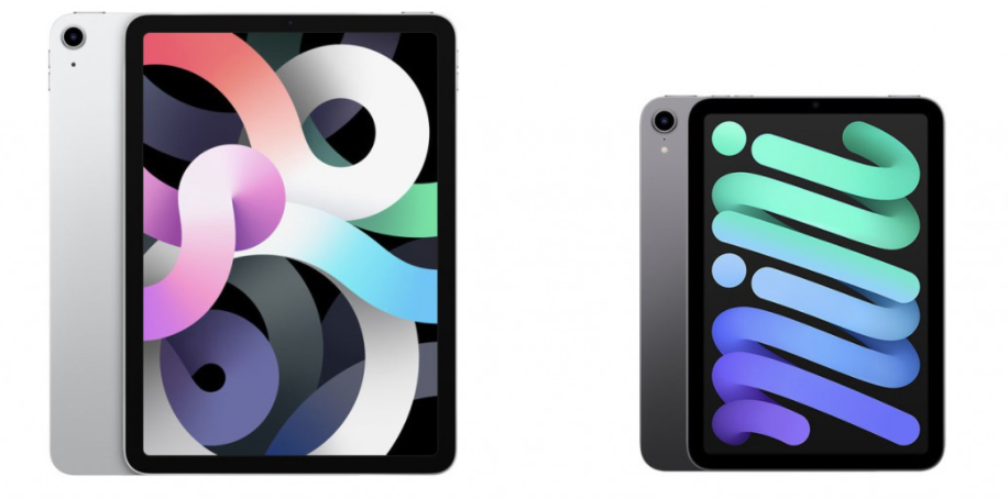 iPad mini 6 and iPad Air 4