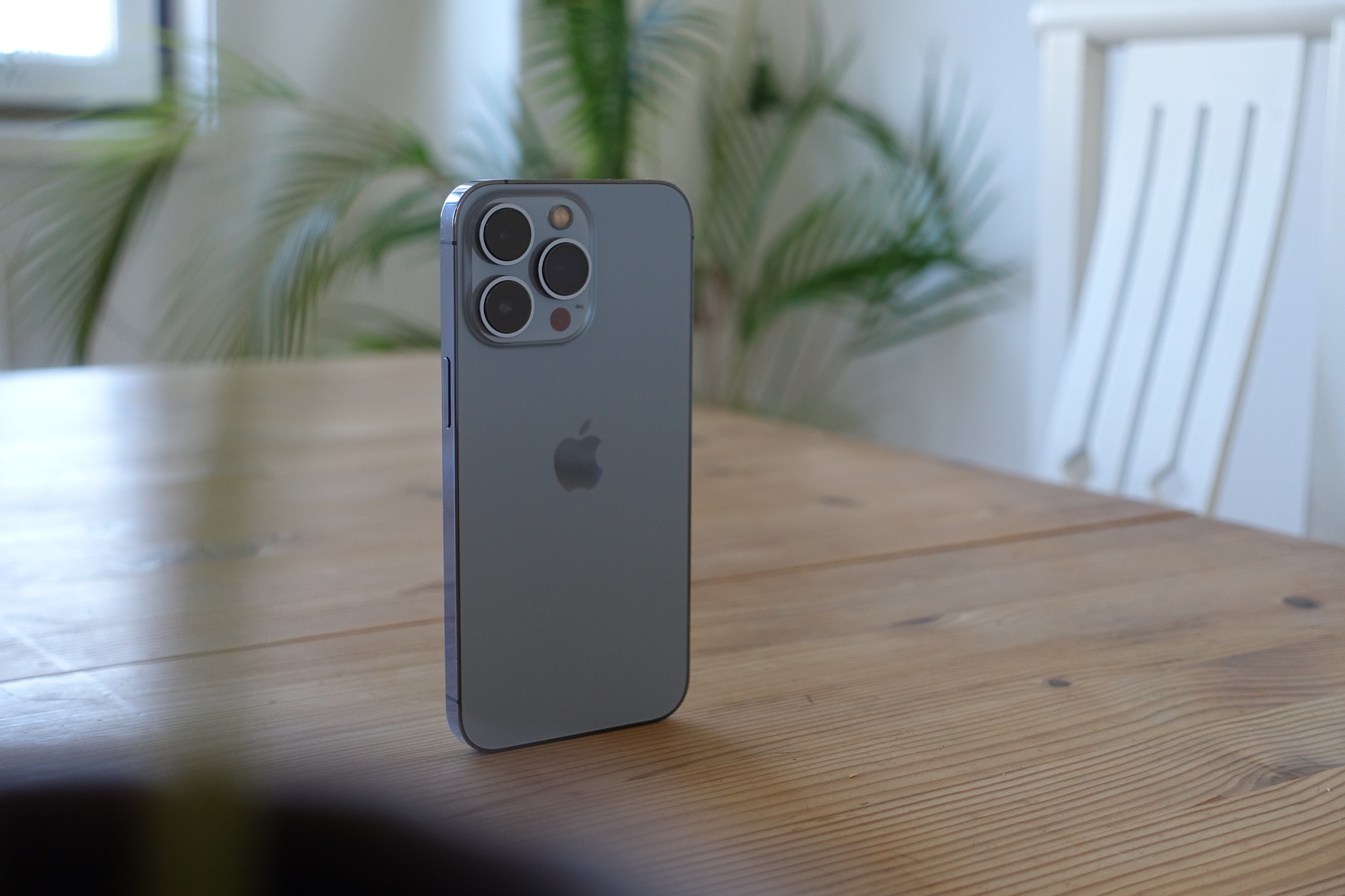 iPhone 13 Pro standing