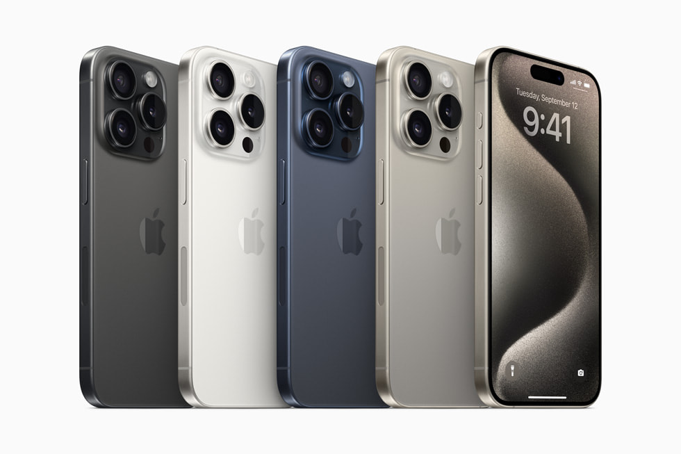 iPhone 15 Pro models