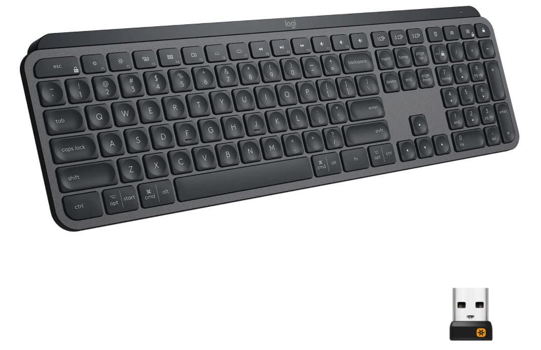 Logitech MX Keys Advanced Wireless Illuminated Keyboard product photo