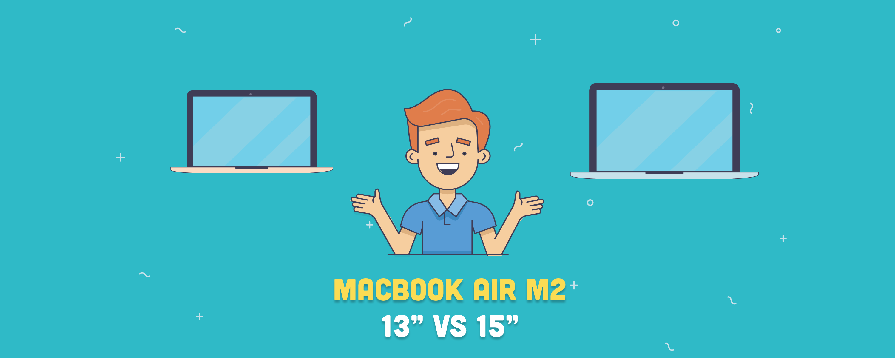 MacBook Air M2 13” vs. 15”: todas las diferencias
