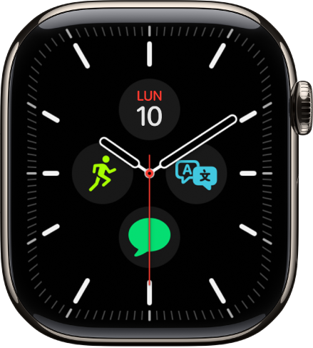 Esfera de Apple Watch Meridiano