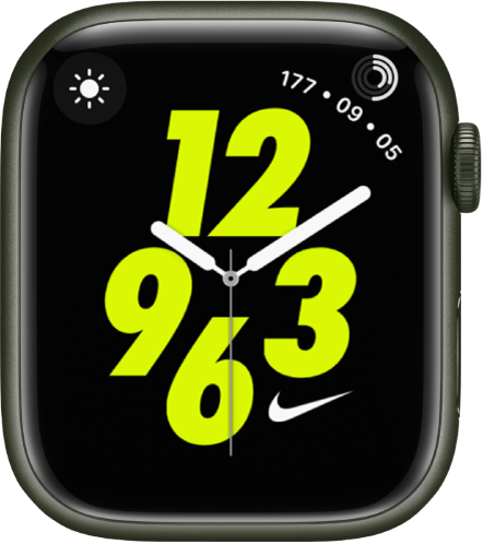 Nike analógico Apple Watch esfera
