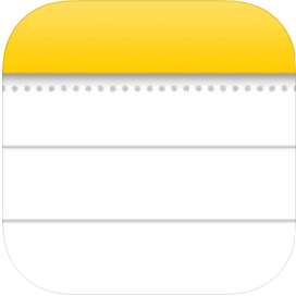 Notes app icon