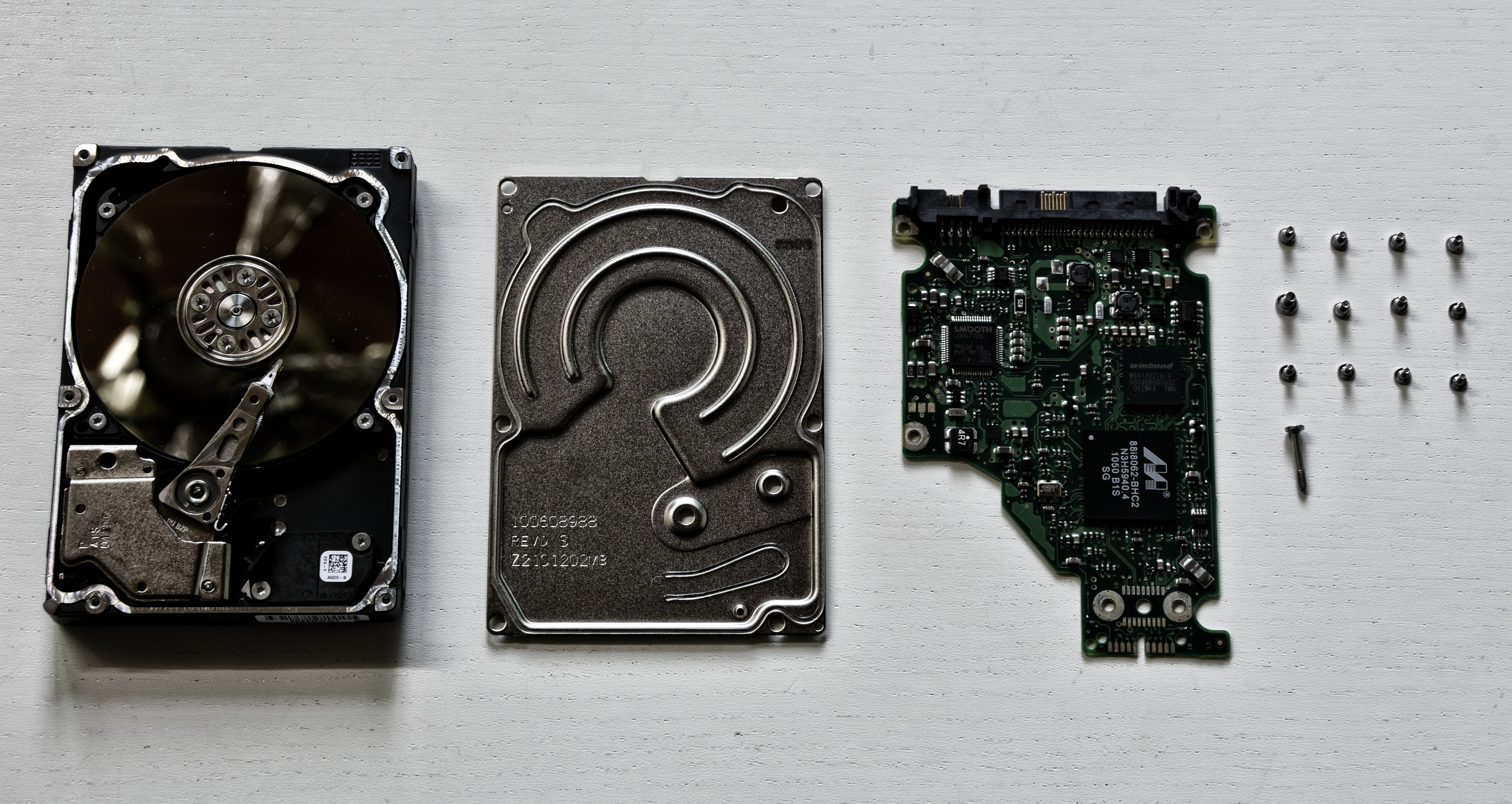 Hard drive components