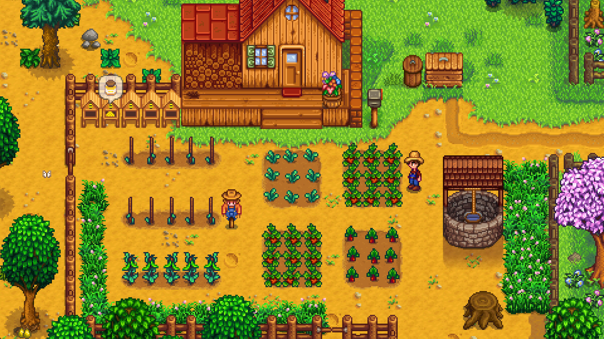 Captura de pantalla del juego Stardew Valley para Mac