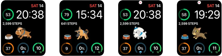 StepDog app screenshots