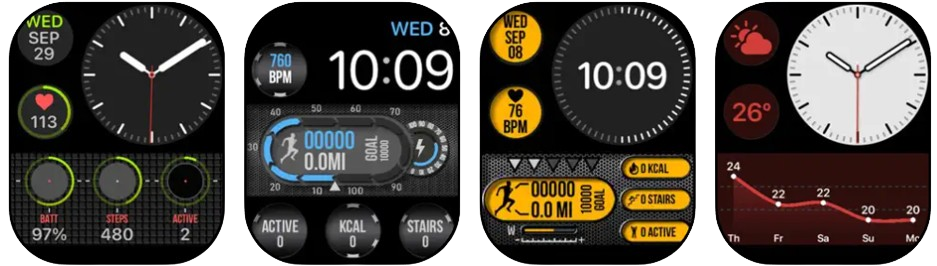 WatchMaker app screenshots